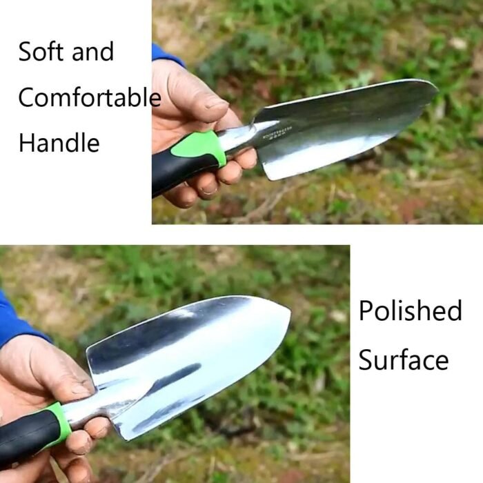 Garden Trowel: Wide Aluminum Hand Shovel - Image 4